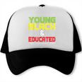 Proud African American Educated Graduation Trucker Cap