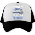 Proud Aunt Of a State Trooper Police Officer Graduation Trucker Cap