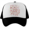 Proud Class Of 2026 Graduate Doodle Senior Graduation Premium Tri-Blend Trucker Cap