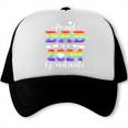 Proud Dad Of 2024 Graduate Class 2024 Graduation Family Trucker Cap