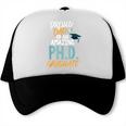 Proud Dad PhD Doctoral Graduation Doctorate Degree EdD PsyD Trucker Cap