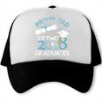 Proud Dad Of Two 2018 Graduates Twin Dads Graduation Trucker Cap