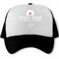 Proud Mom Of a Nursing Graduate Nurse Senior 2026 Graduation Trucker Cap