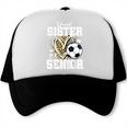 Proud Sister Of A 2026 Senior Soccer Graduation Leopard Trucker Cap