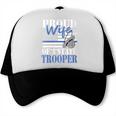 Proud Wife Of a State Trooper Police Officer Graduation Trucker Cap