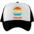 Retro Vintage It's Not A Dad BOD Its A Father Figure Trucker Cap
