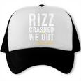 Rizz Crashed We Out 5th Grade Graduation Fifth Graders Trucker Cap