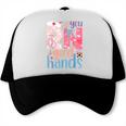 You RN Good Hands Cute Nurse Nursing Student Graduation Trucker Cap