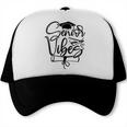 That Says Senior Vibes Graduation Diploma School Spirit Trucker Cap