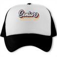 Senior 2021 Grad Shirt Retro 2021 Graduation Trucker Cap