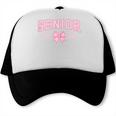 Senior 2026 Class Of 2026 Coquette Pink Bow Graduation 2026 Trucker Cap