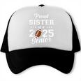 Senior Football Sister Class Of 2025 Graduation Graduate Trucker Cap