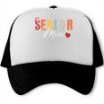 Senior Mom 2024 Graduation Heart Class Of 2024 Trucker Cap