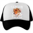 Senior Sister Class Of 2026 Coquette Basketball Graduation Trucker Cap