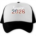 Senior Year 2026 American Flag USA Graduation Class Of 2026 Trucker Cap