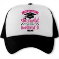 She Believed She Could So She Mastered It Graduation Trucker Cap