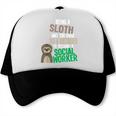 Social Work Student Masters Degree Graduation Trucker Cap