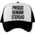 Stepfather SEN18R Graduation Party Stepdad Senior 2018 Shirt Trucker Cap