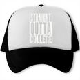 STRAIGHT OUTTA COLLEGE Graduation 2019 Her Him Women Trucker Cap
