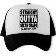 Straight Outta Sixth Grade Class Of 2019 Graduation Trucker Cap