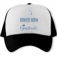 Super Proud Bonus Mom Of 2026 Graduate Graduation Family Trucker Cap