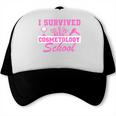 I Survived Cosmetology School Graduation Cosmetology Grad Trucker Cap