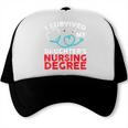 I Survived My Daughter's Nurse Degree School Graduation Trucker Cap
