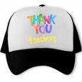 Thank You Teacher Appreciation Graduation Men Women Girls Kids Trucker Cap