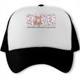 Valentines Day NICU Nurse Cute Bear Neonatal ICU Graduation Trucker Cap