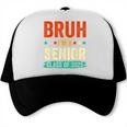 Vintage Bruh I'm A Senior Class Of 2025 Graduation Women Men Trucker Cap