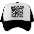 Women Senior Mom Class Of 2026 Retro Graduation Senior Mama Trucker Cap