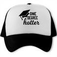 Women's One Degree Hotter College Masters PhD Graduation Party Trucker Cap