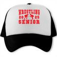 Wrestling Senior Night Wrestling Senior 2025 Graduation 7 Trucker Cap