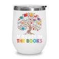 100 Days In The Books Reading Teachers Librarians School Wine Tumbler