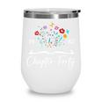1985 Chapter Forty 40th Birthday Books Themed 40 Year Old Wine Tumbler