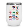 BLM Human Rights Feminism Trans Science Books LGBTQ Kindness Wine Tumbler BLM Human Rights Feminism Trans Science Books LGBTQ Kindness Wine Tumbler