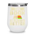The Book Is Always Better Thriller Wine Tumbler