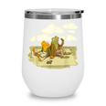 Book Frog Toad Vintage Book Frog Book Frog Reading Book Wine Tumbler
