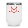 Book Heart Read Book Reading Librarian Men Women Kids Wine Tumbler