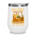 Book Lover Moth Mothman Book Club Reading Into Shadows Wine Tumbler