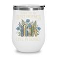 Book Lover Vintage Botanical Friends Premium Tri-Blend Wine Tumbler