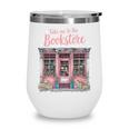Take Me To The Book Store Librarians Valentine's Day Premium Wine Tumbler