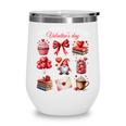 All Booked For Valentine Coquette Bow Girl Women Teacher Wine Tumbler