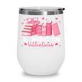 All Booked For Valentines Couple Bookworms Valentine’s Day Wine Tumbler