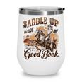 Bookish Retro Western Cowgirl Texas Book Lover Novel Reader Wine Tumbler Bookish Retro Western Cowgirl Texas Book Lover Novel Reader Wine Tumbler