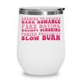 Bookish Romance Tropes Book Club Reader Spicy Book Lover Wine Tumbler Bookish Romance Tropes Book Club Reader Spicy Book Lover Wine Tumbler