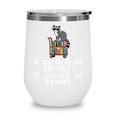 Born To Read Books Forced To Read Emails Book Lover Bookworm Wine Tumbler