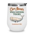 Captain Ahab’s Whale Watching Tours – Moby Book Parody Wine Tumbler
