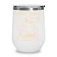 Dark Romance Book Lover Midnight Reading Readers Society Wine Tumbler