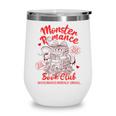 Dark Romance Reader Reading Monster Romance Book Club Wine Tumbler